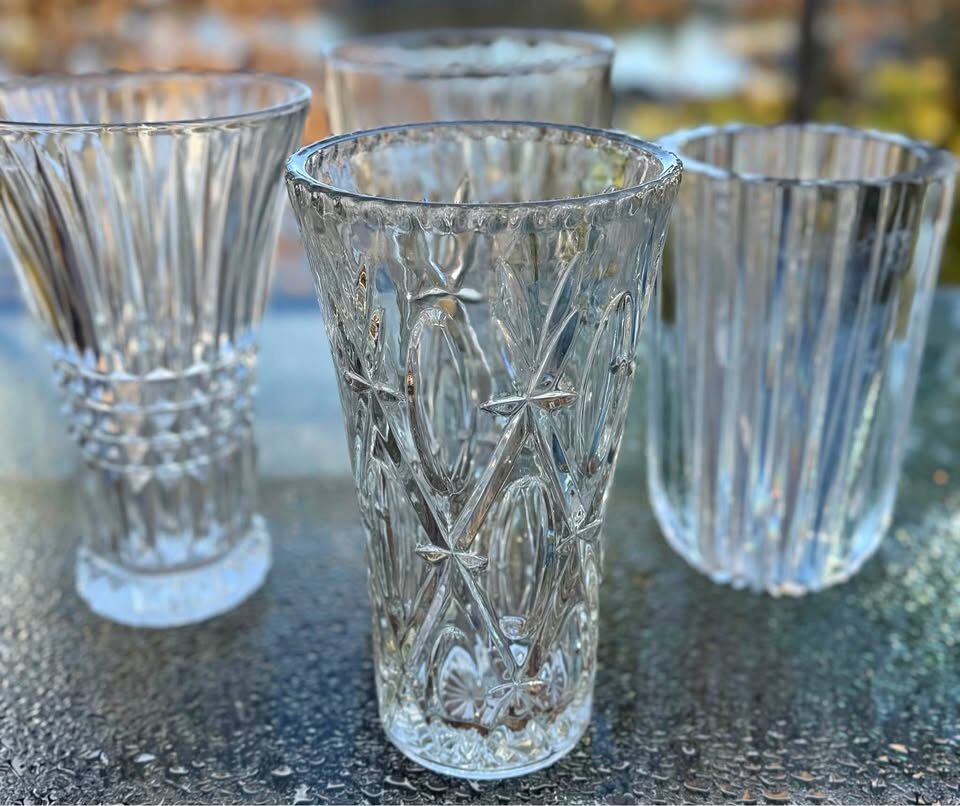 Vintage Glass & Crystal Vases - Mix & Match! (Pick Your Favorite) - photo 1