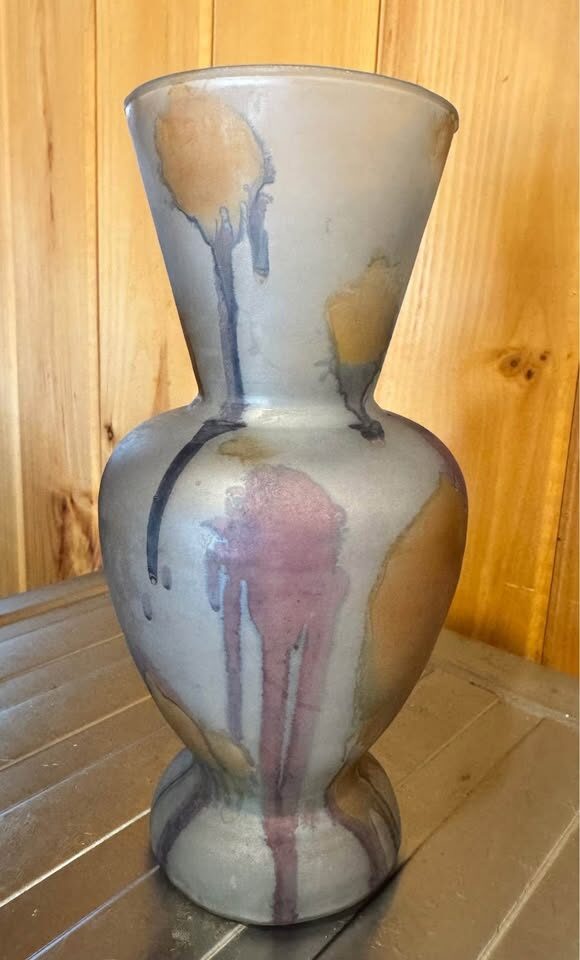 Vintage Rueven Art Glass Vase - Nouveau Art Glass Co. Canada - photo 4