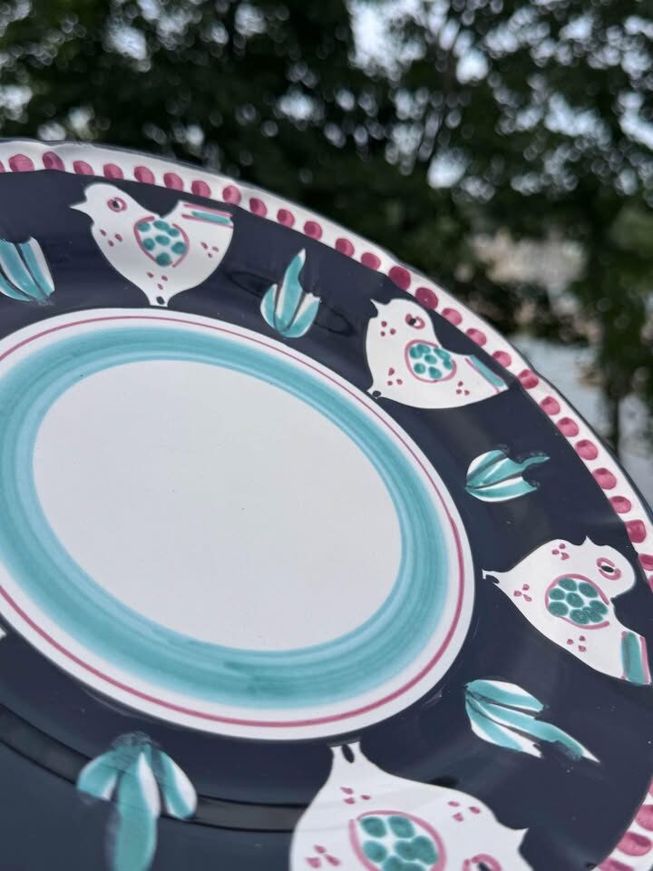 Authentic Ceramiche Casola Positano Hand-Painted Italian Plates Set - photo 7