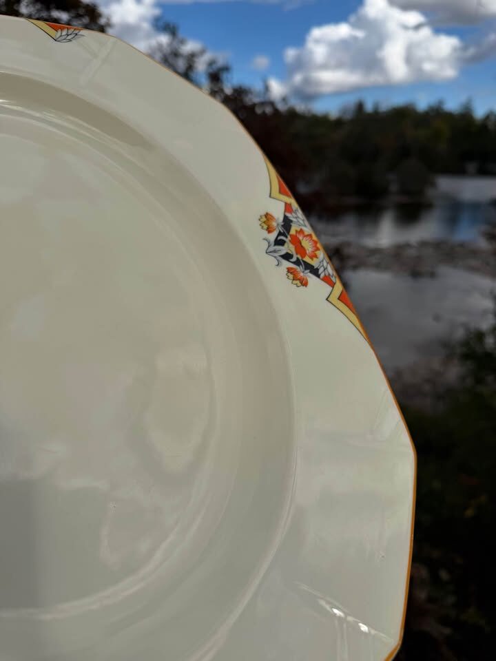 Vintage English Staffordshire Large Ceramic Serving Platters - priced individually - photo 8