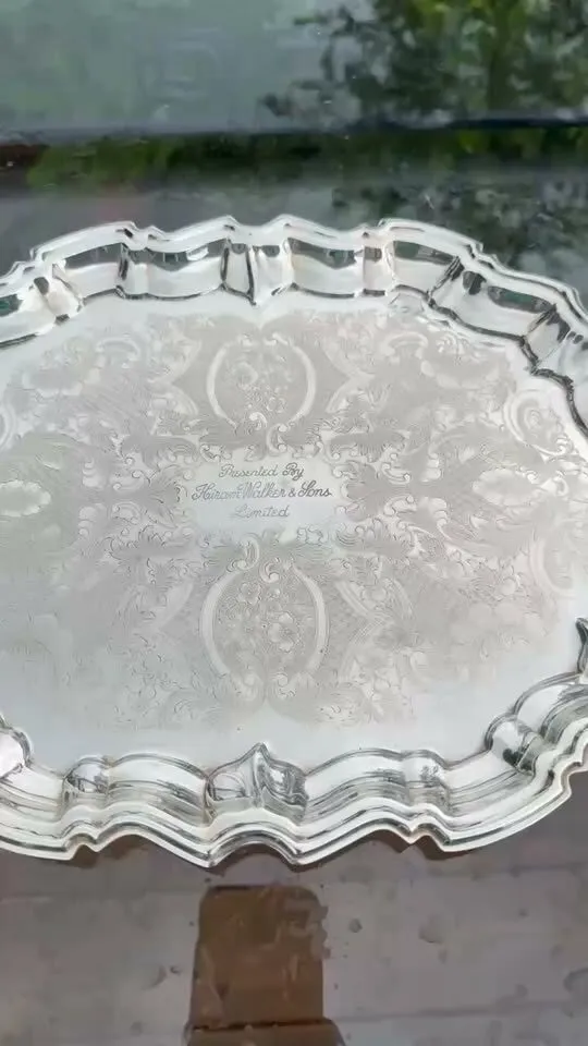 Vintage Victorian Plate Corporate Canadian Memorabilia Presentation Tray (14.5” x 11.5”) - photo 1