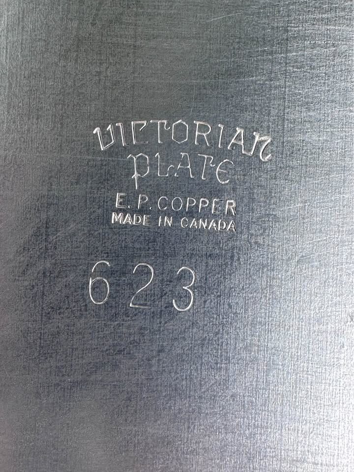 Vintage Victorian Plate Corporate Canadian Memorabilia Presentation Tray (14.5” x 11.5”) - photo 5