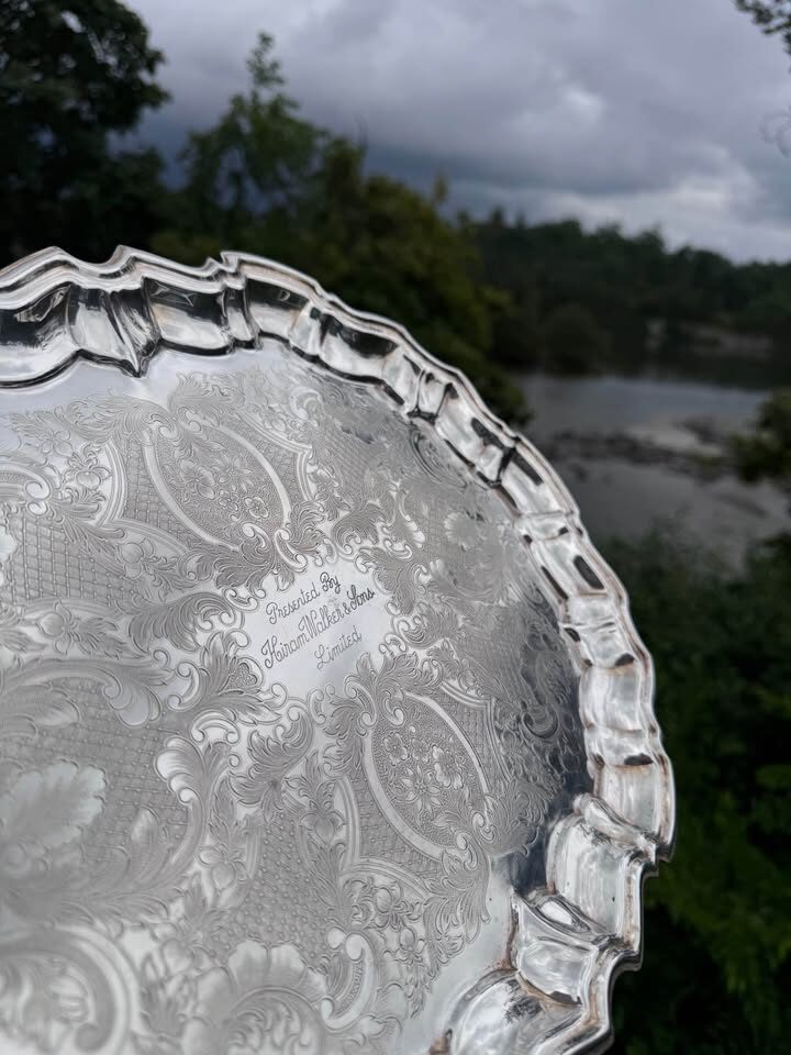 Vintage Victorian Plate Corporate Canadian Memorabilia Presentation Tray (14.5” x 11.5”) - photo 8