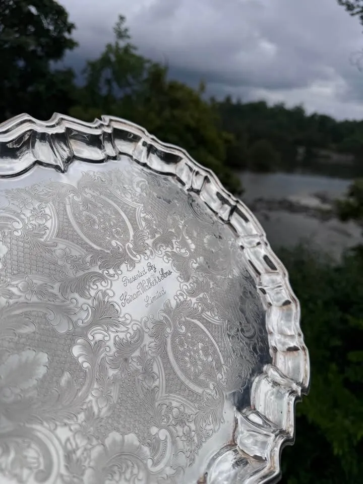 Vintage Victorian Plate Corporate Canadian Memorabilia Presentation Tray (14.5” x 11.5”) - photo 8