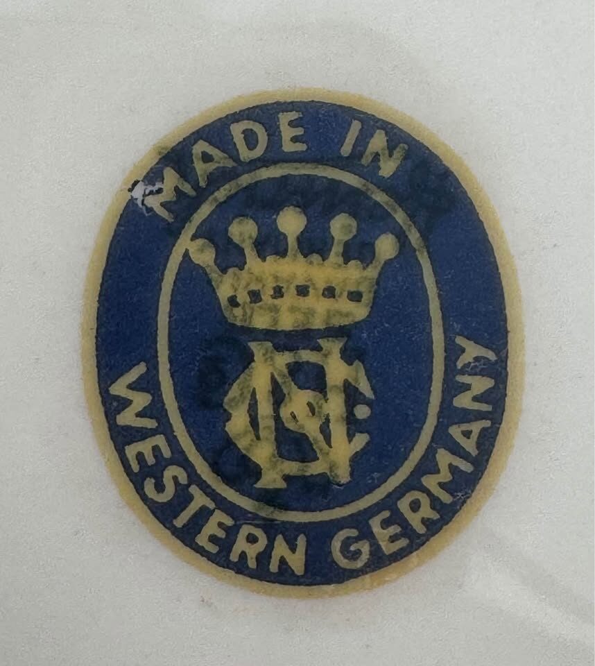 Rare Vintage 1960s JFK Commemorative Plate - NC Bavaria Western Germany Porcelain - photo 2