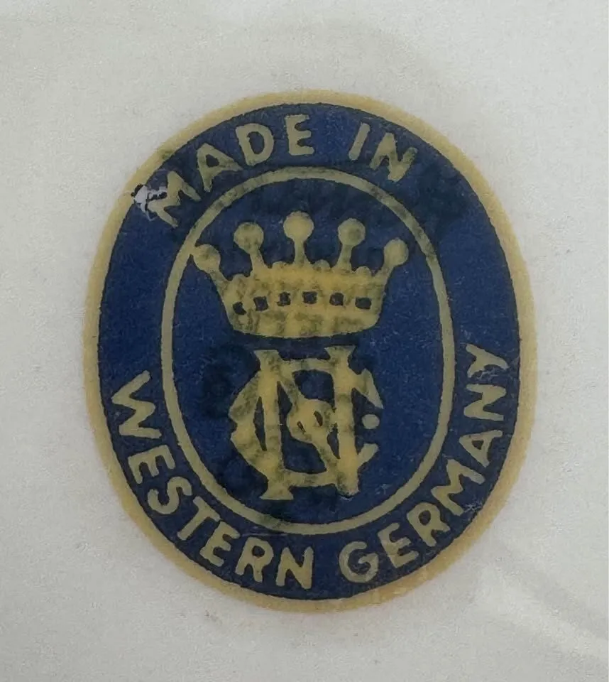Rare Vintage 1960s JFK Commemorative Plate - NC Bavaria Western Germany Porcelain - photo 2
