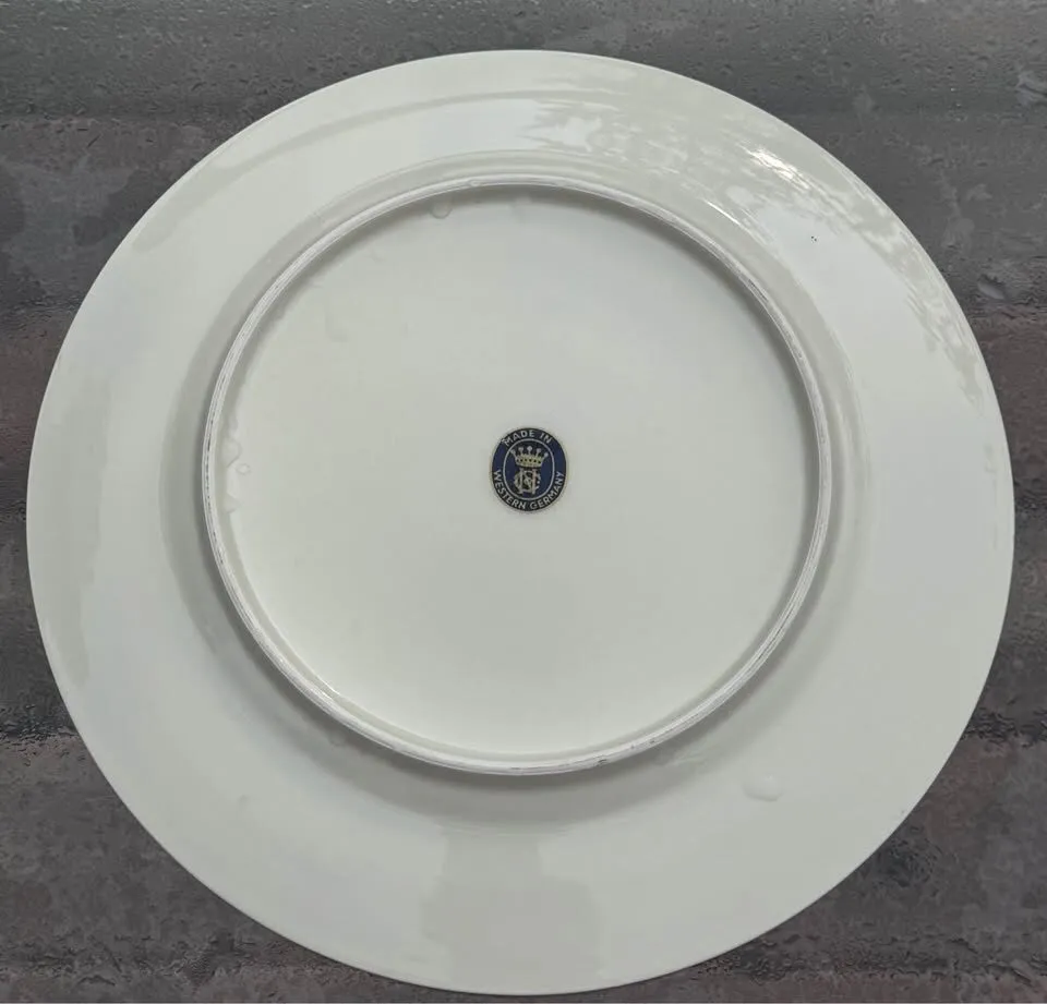 Rare Vintage 1960s JFK Commemorative Plate - NC Bavaria Western Germany Porcelain - photo 5