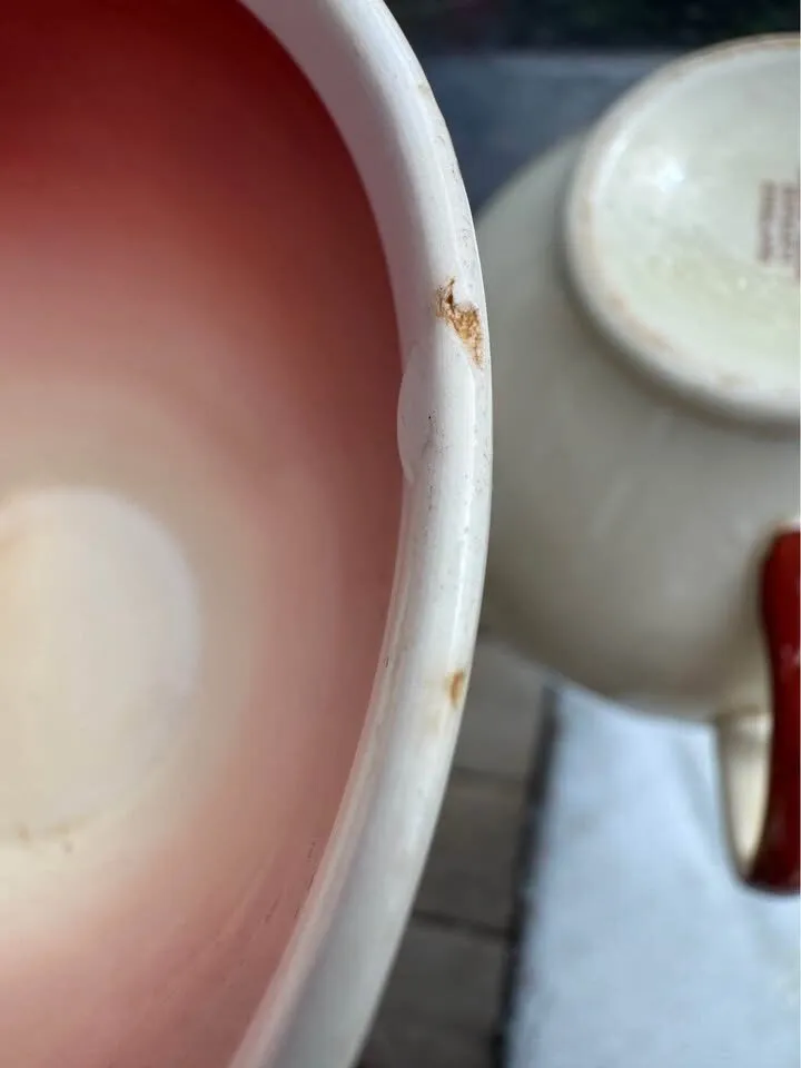 Collectible Susie Cooper Red Tiger Lily teacups and saucers 1930s - photo 9