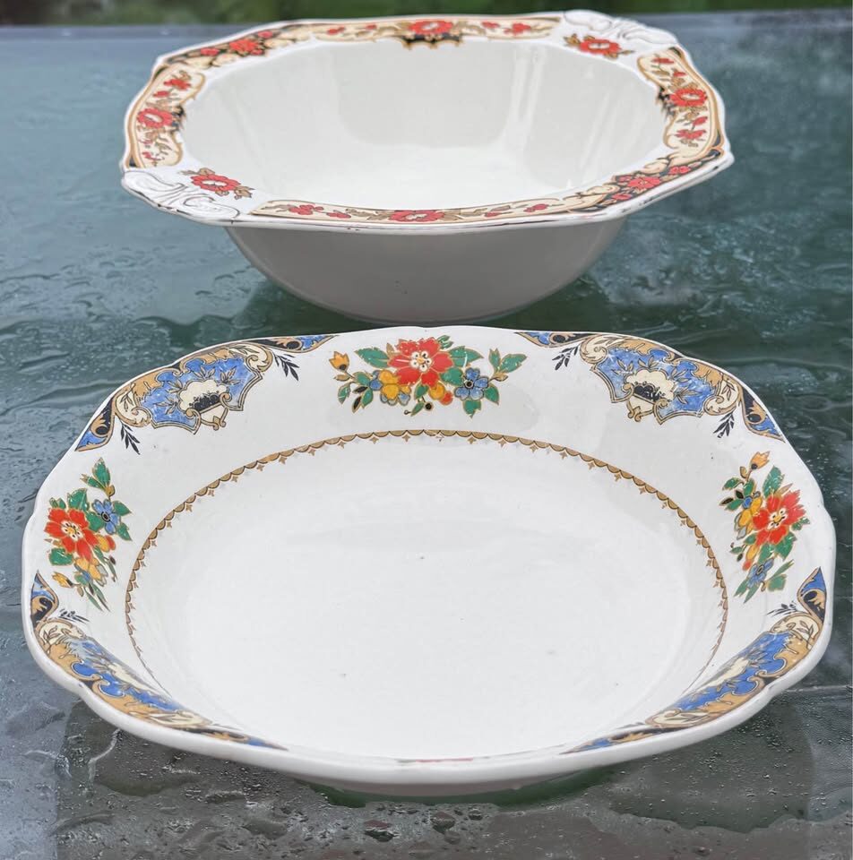 Beautiful Vintage Art Deco Bowls Great Table Decor! - photo 2
