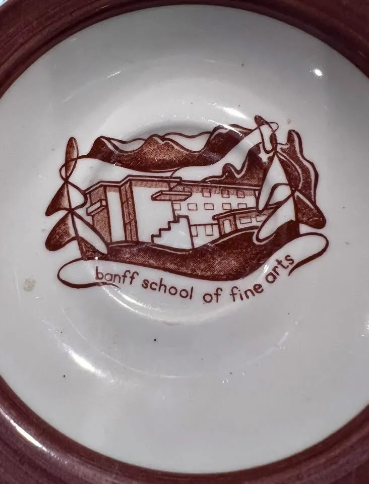Vintage J.E. Heath Erica Stoneware Cup & Saucer - Banff School of Fine Arts 1967 - photo 3
