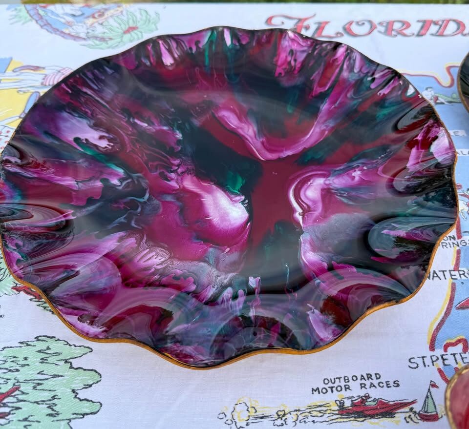 Vintage 1960s MCM "Seetusee" Canadian Glass Set (3-Piece Trio) - photo 3
