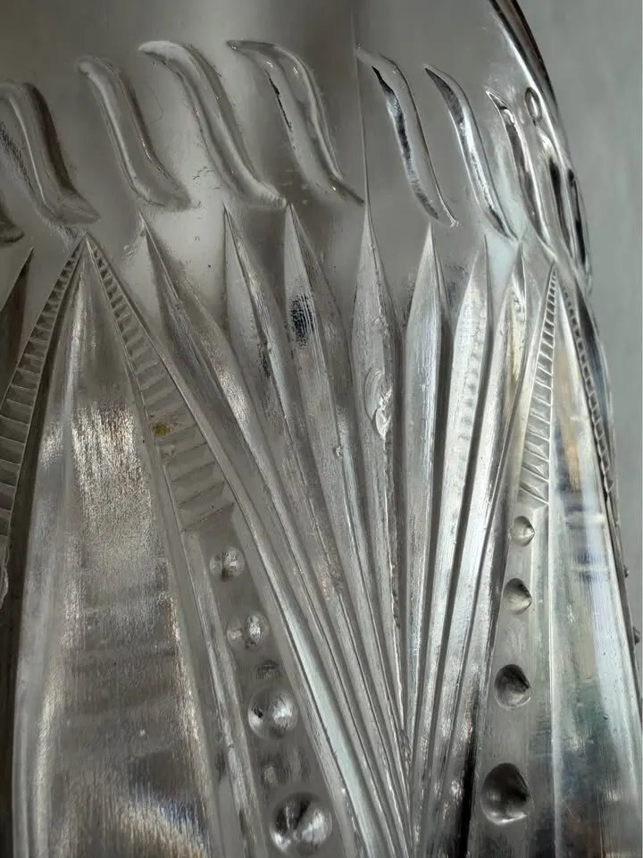 Antique EAPG Water Pitcher Diamond Flint Glass (c. 1903) - photo 9