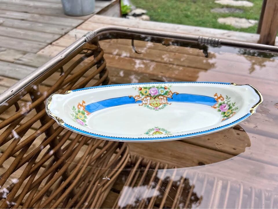 Antique Noritake Celery Dish