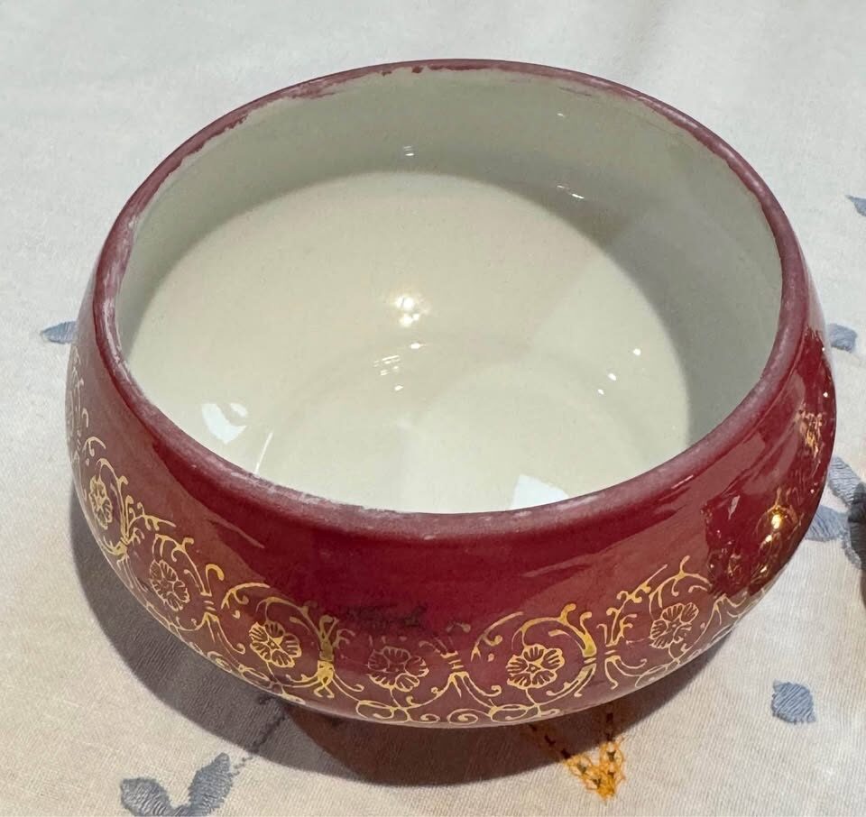 Vintage porcelain trinket box made in Japan - photo 4
