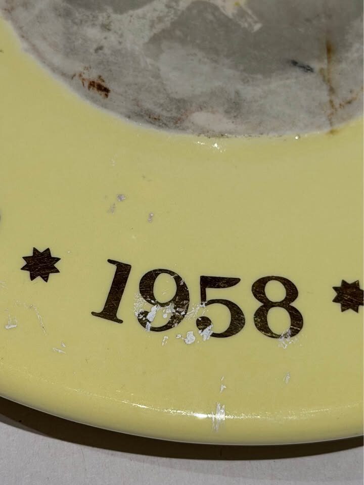 Vintage 1958 Canadian Potteries Ltd. Commemorative Dish - Rare BC Plant Opening - photo 5
