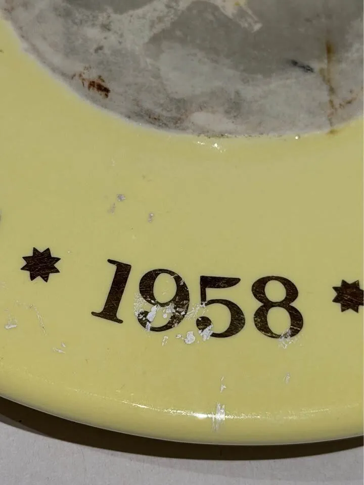 Vintage 1958 Canadian Potteries Ltd. Commemorative Dish - Rare BC Plant Opening - photo 5