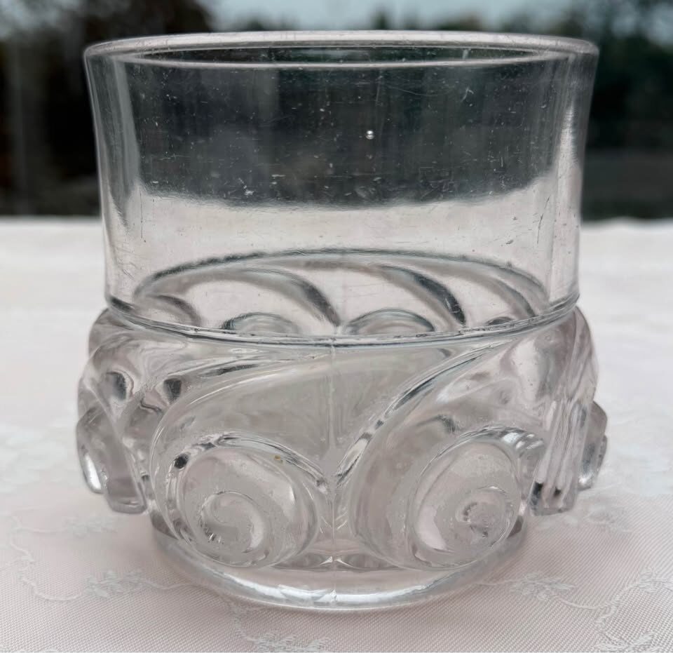 RARE Antique 1890s Victorian Pressed Glass Spooner/Sugar Bowl– Fully Verified - photo 3