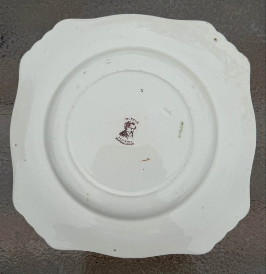 Vintage Royal Winton Grimwades "Mr. Pickwick" Dickens Plate (As-Is) - photo 2