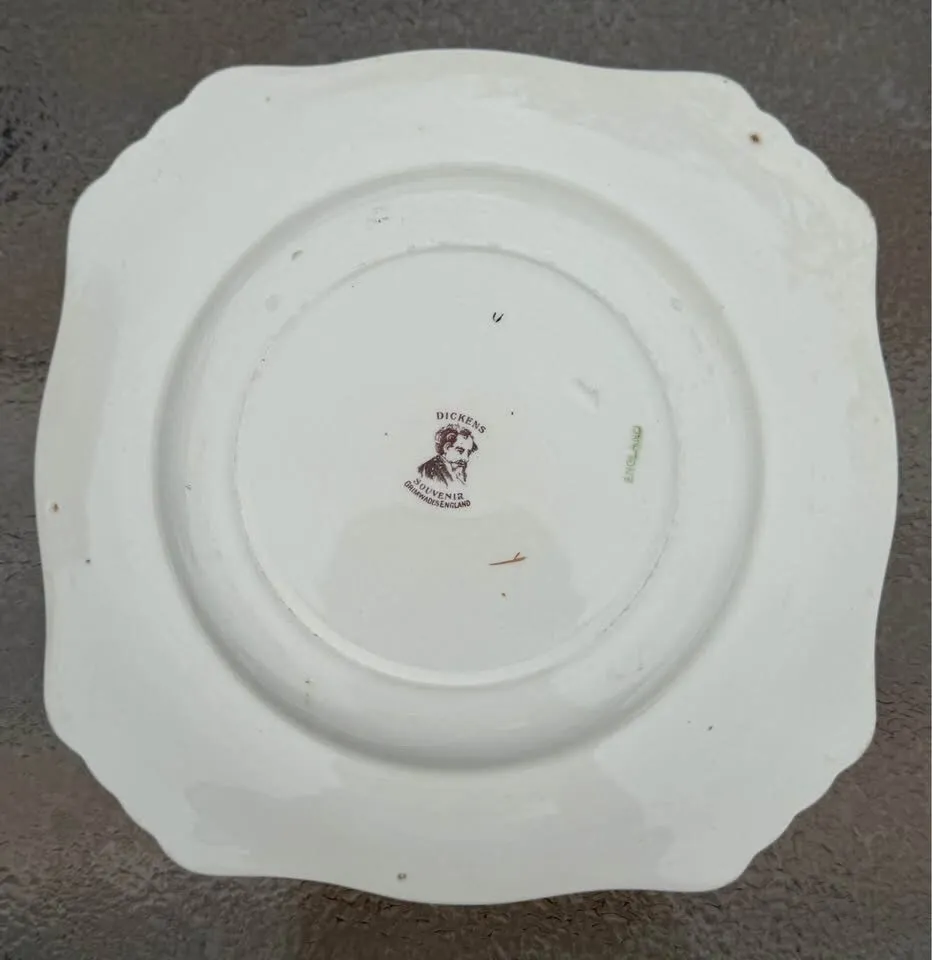 Vintage Royal Winton Grimwades "Mr. Pickwick" Dickens Plate (As-Is) - photo 2