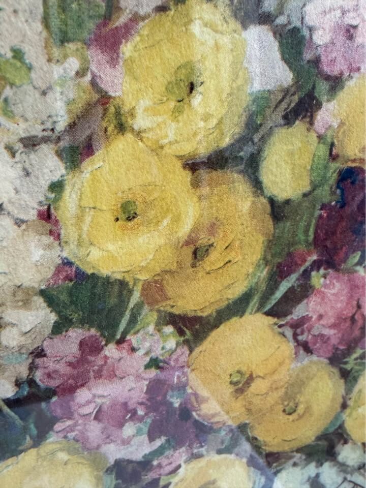 Vintage Mid-Century Floral Print "Nature's Splendour" by Nell Walker Warner - Framed Statement Art - photo 3
