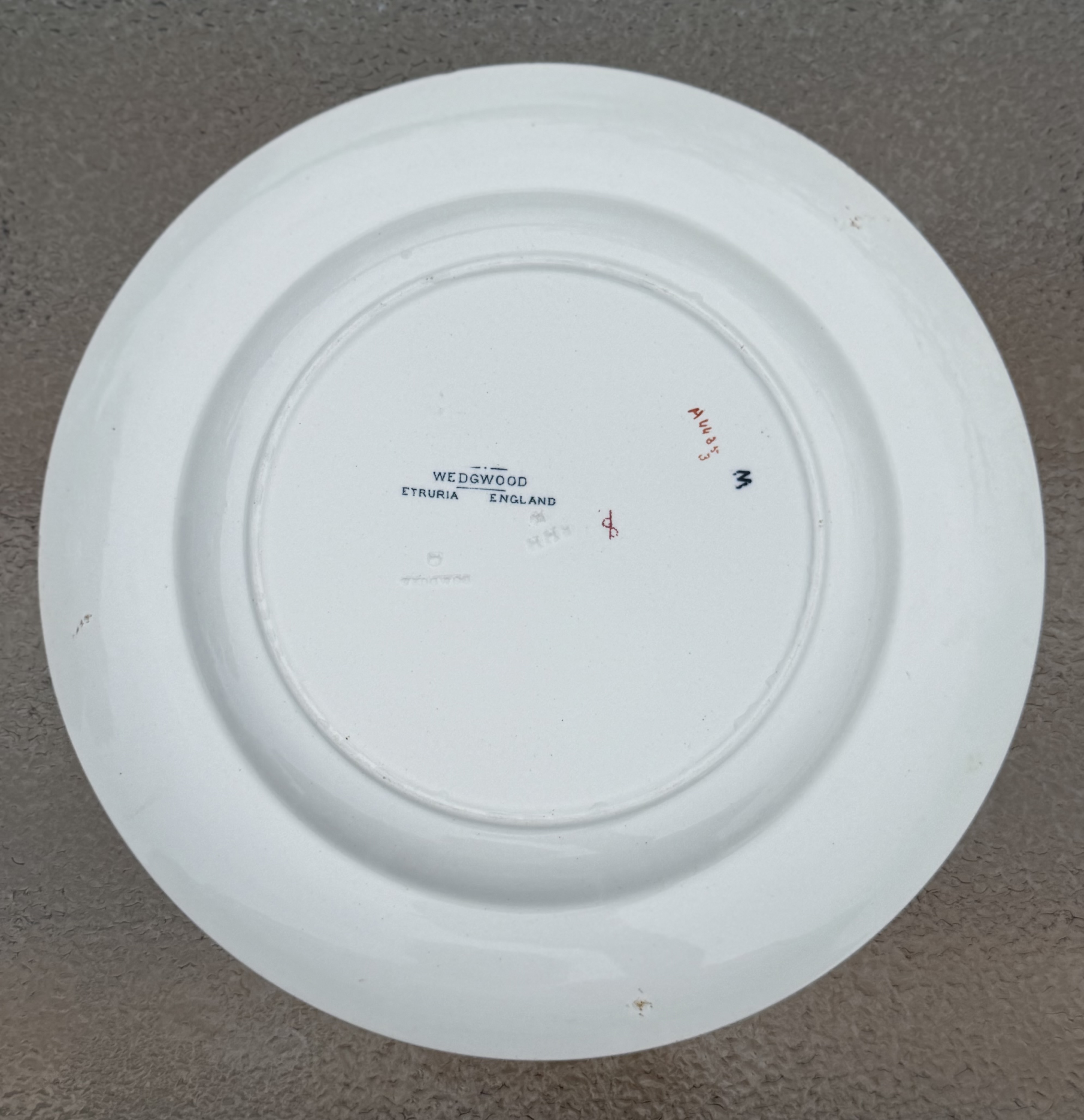Rare Antique Wedgwood Etruria Hand-Painted Cabinet Plate (10”) - March 1898 - photo 3