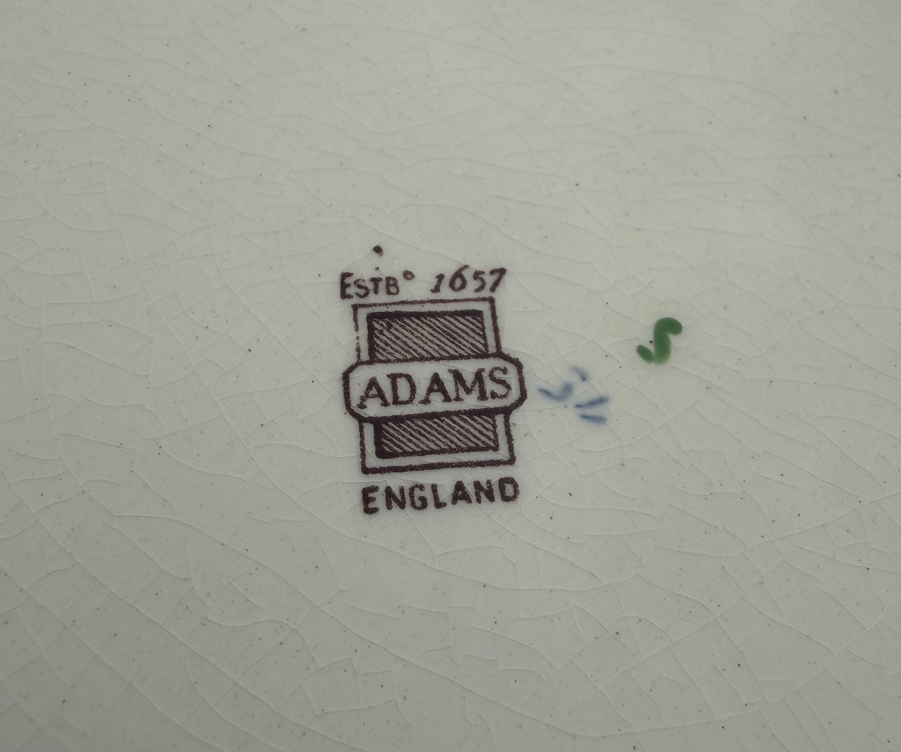 Rare Antique Adams "Cries of London" Collectible Plate - photo 4